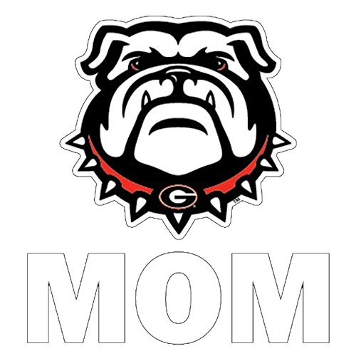 Georgia Bulldog Mom Decal