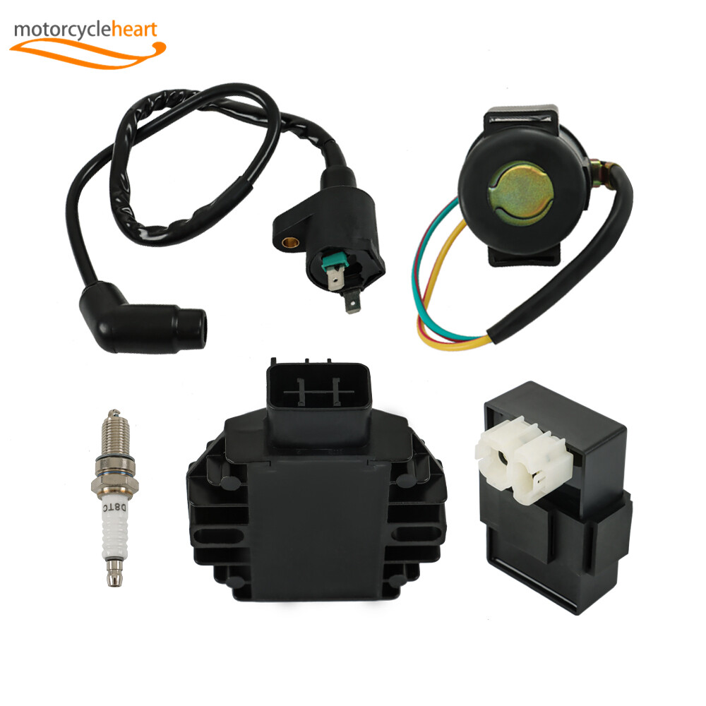 Ignition Coil CDI Spark Plug Rectifier Relay For Honda 1997-2000 Recon 250