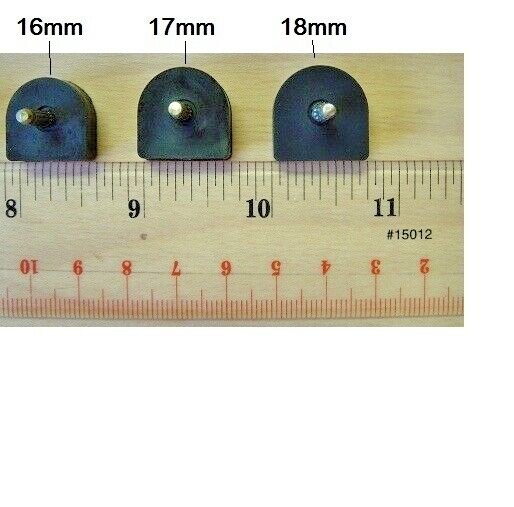 6pc SHOE REPAIR HIGH HEEL TIPS STILETTO REPLACEMENT DOWELS