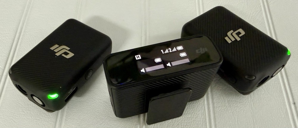 DJI Mic (2 TX + 1 RX + Charging Case) Camera & Smartphone Wireless Kit