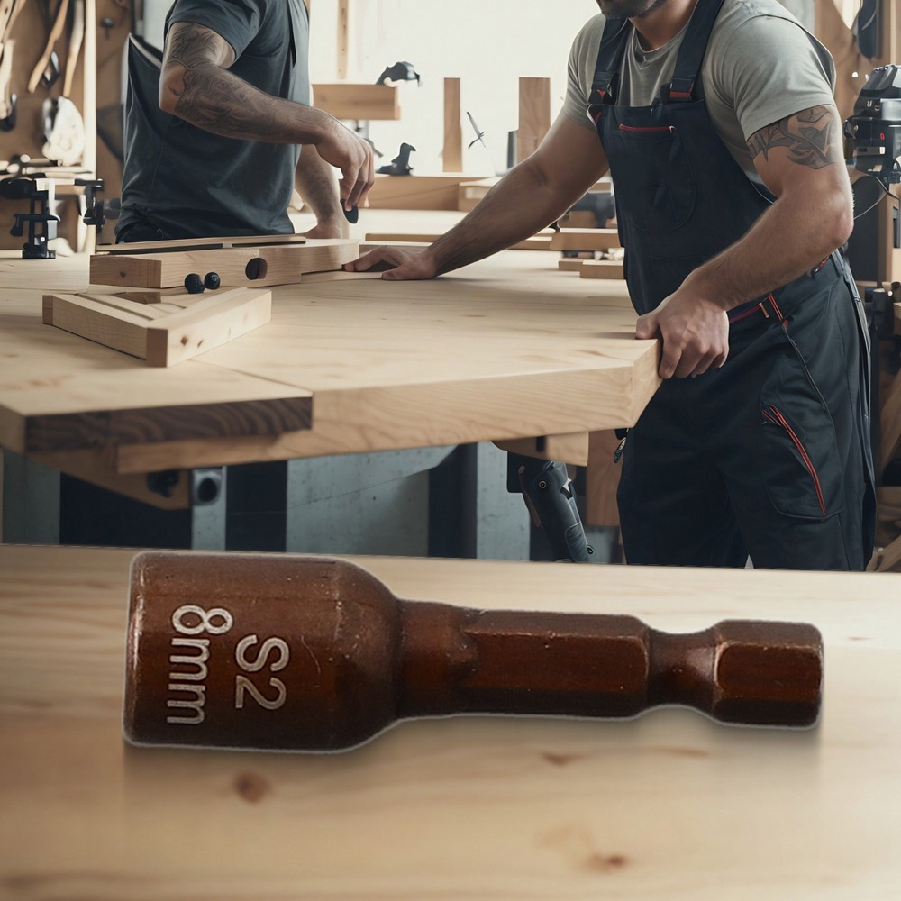 Long Lasting Hex Shank Driver Adapter Socket Tool Magnetic Nut Screwdriver