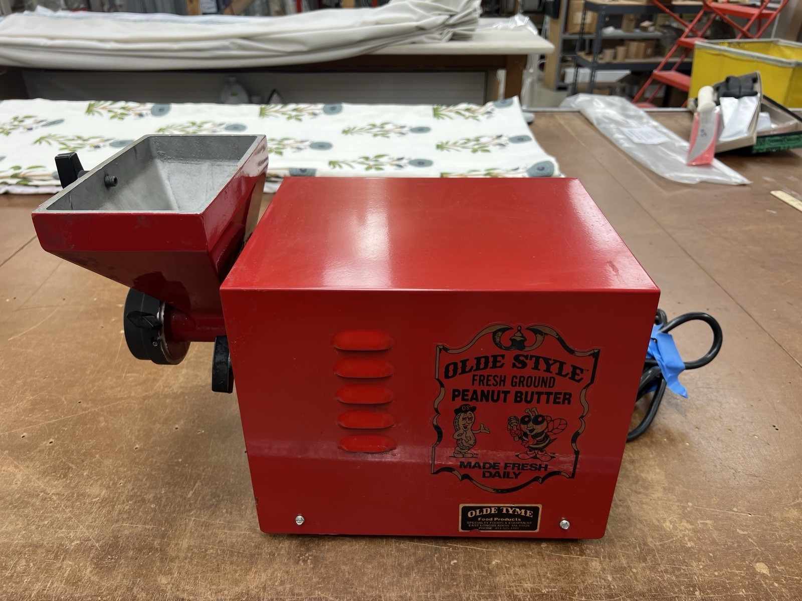 Olde Thyme Food Products PN1 Peanut Butter Grinder Tested Working