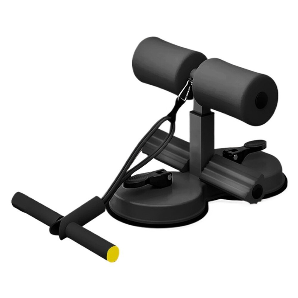 Portable Exercise Adjustable Suction Cup Sit Up Bar Floor Abs Assistant Device