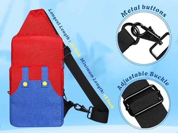 Nintendo Switch Crossbody Bag Pokemon
