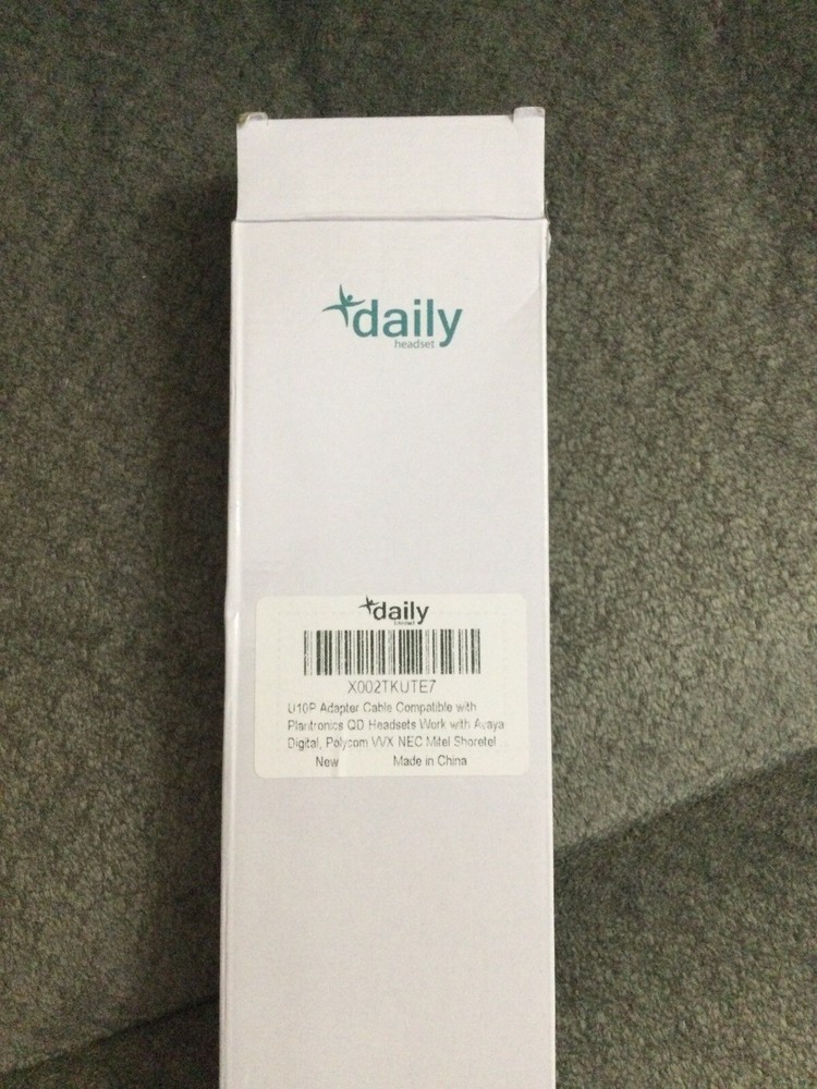 New Daily Headset U10P Adapter Cable