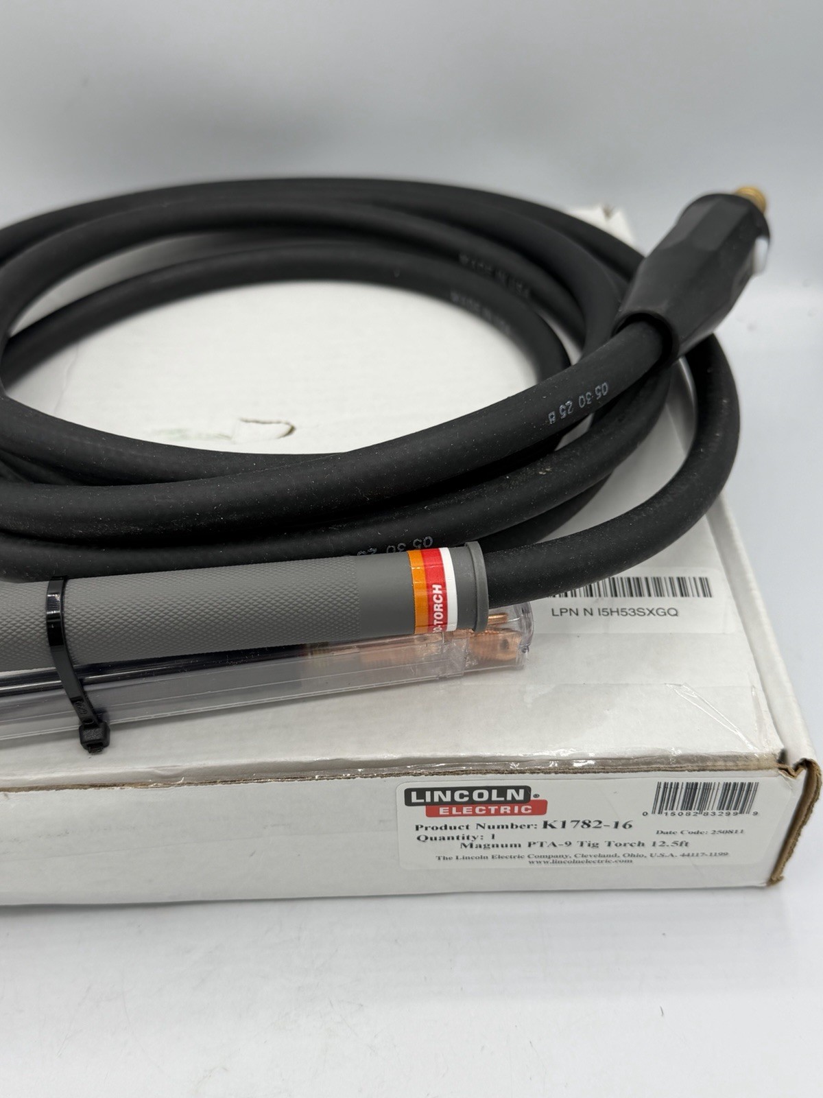LINCOLN ELECTRIC K1782-16 LINCOLN Air-Cooled TIG Torch 55EL93