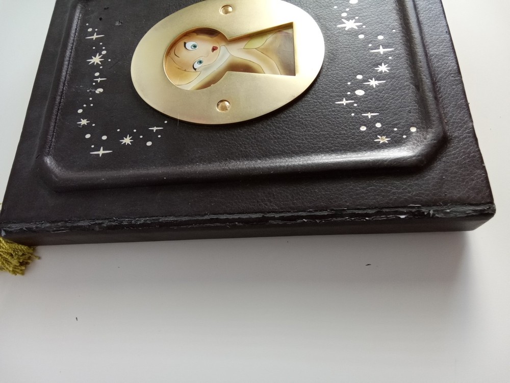 Hard Cover Tinkerbell Gold Edged Lined Journal Diary Notes