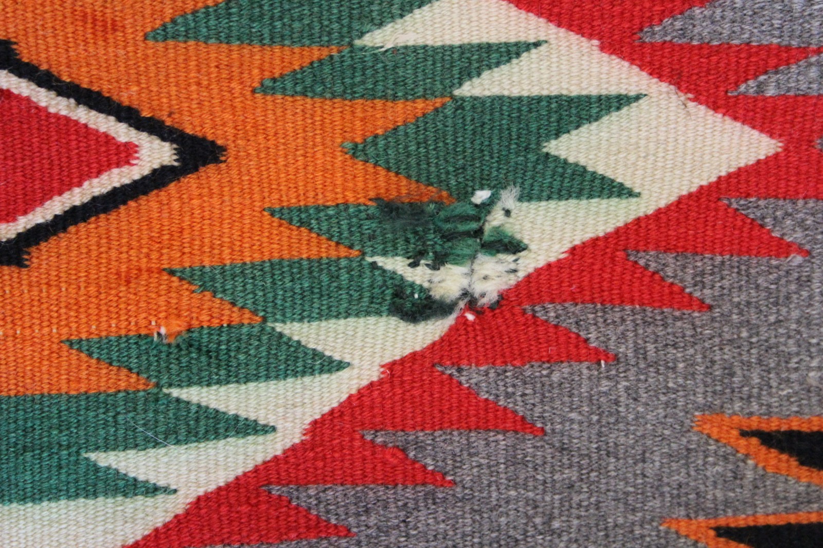 Vintage Navajo "Germantown" Throw