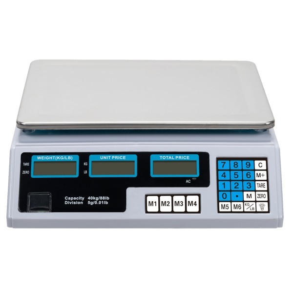 【Old code:42353336】ACS-30 40kg/5g Digital Price Computing Scale for Vegetable UK