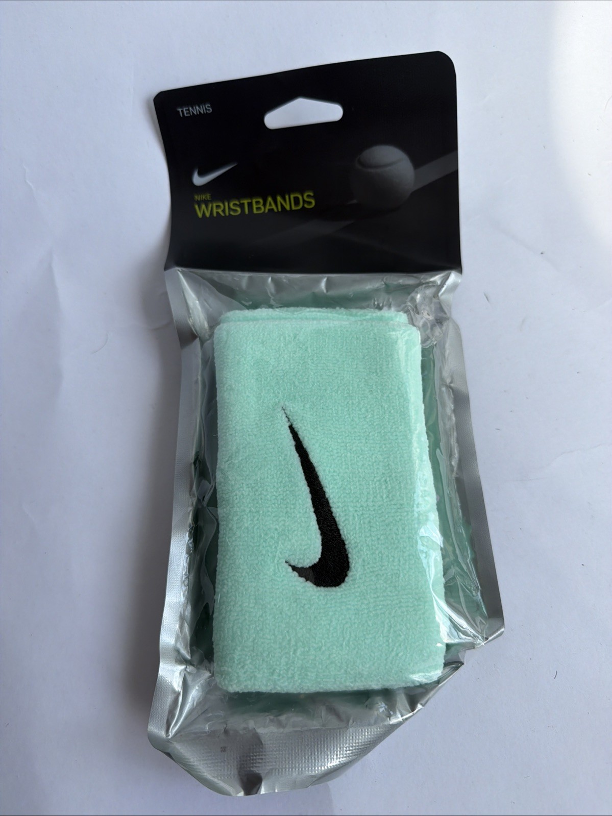 Nike Premier Tennis Double-wide Wristbands Unisex Volt Green 87234