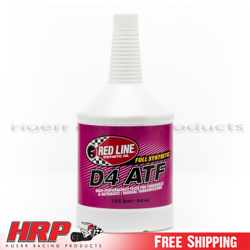 Red Line D4 Automatic Transmission Fluid ATF (1 Quart)  RED-30504