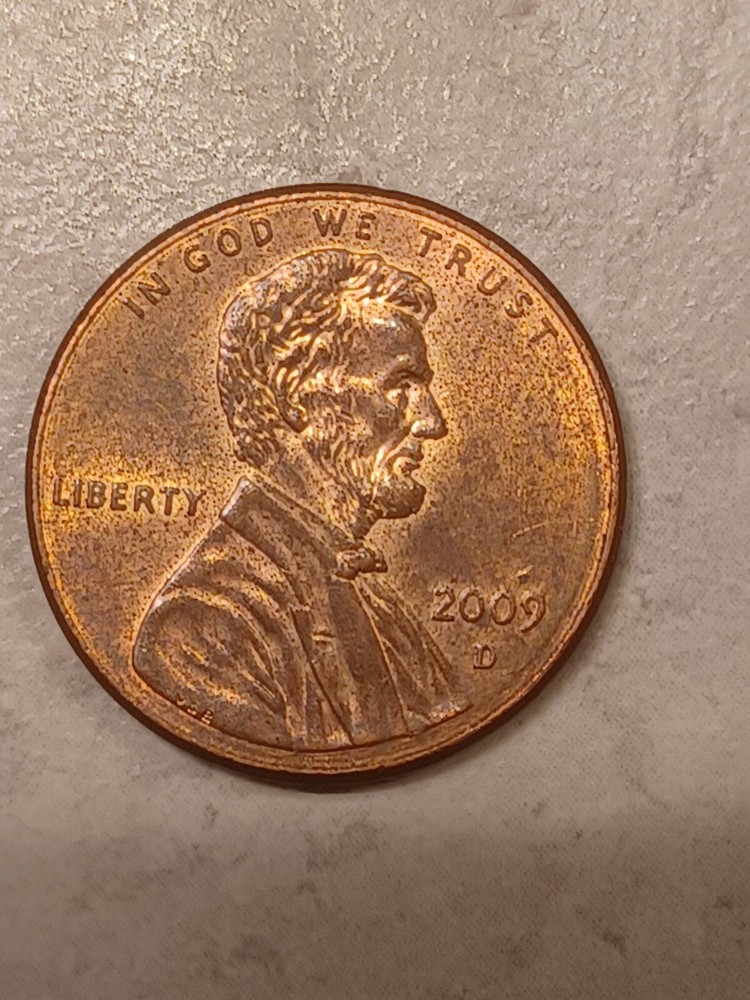 2009 D Lincoln bicentennial Formative Years error