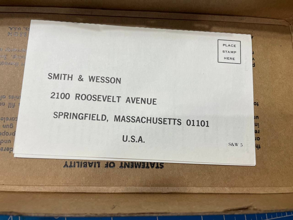 Smith & Wesson model 51 Box