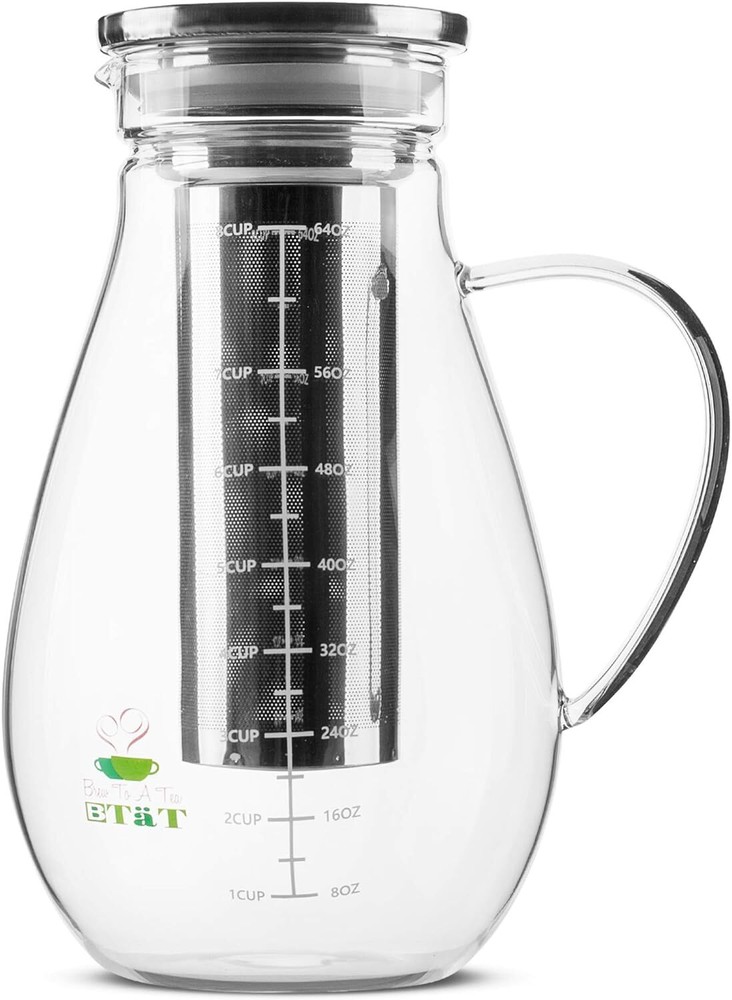 Cold Brew Coffee Maker, Iced Coffee Maker, 2 Liter (2 Quart, 64 Oz), Iced