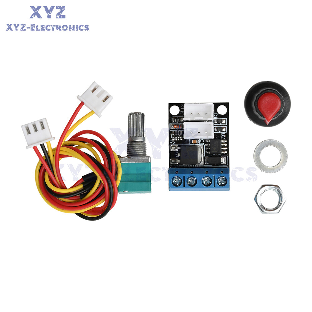 PWM DC 10A Motor Speed Controller 5V 12V 16V Speed Control Switch LED Dimmer