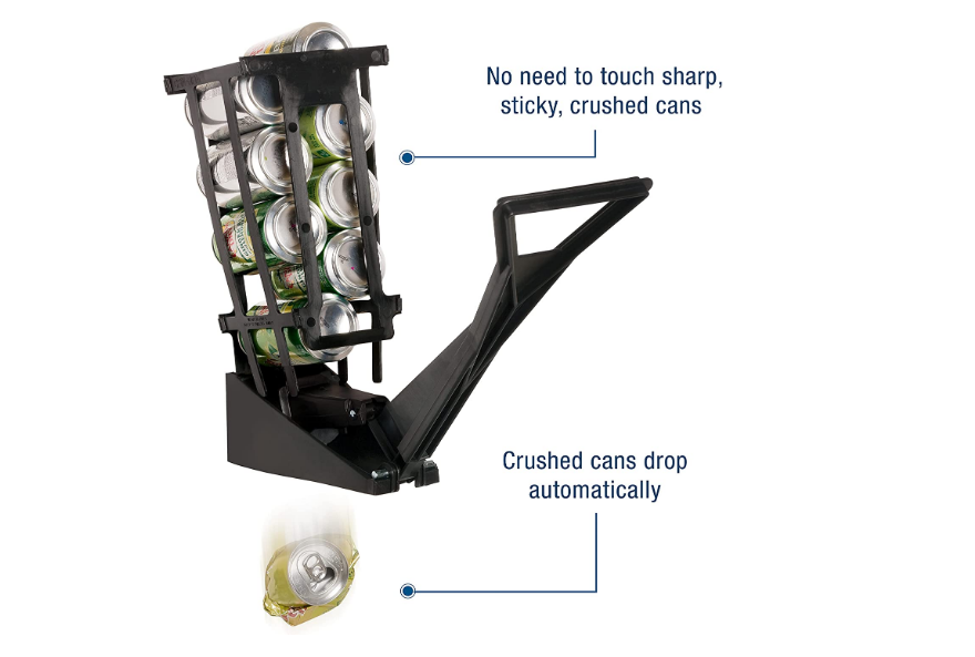 Aluminum Cans Crusher Ram Can Crusher Automatically Crush Ejected Wall Mountable
