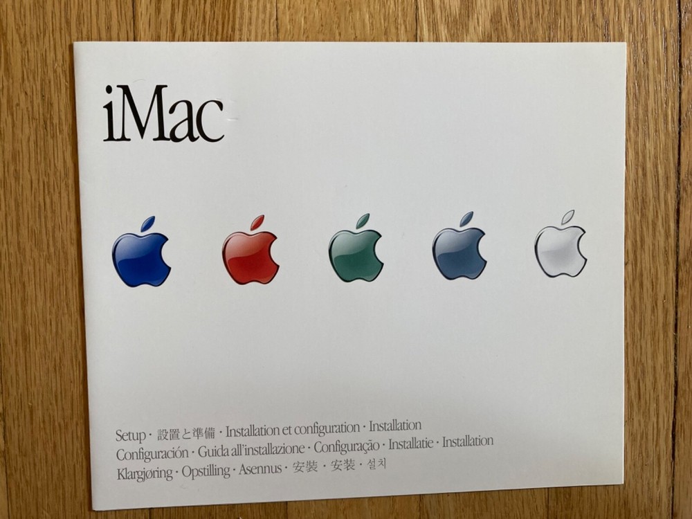 iMac Setup Folder and User’s Guide 2000