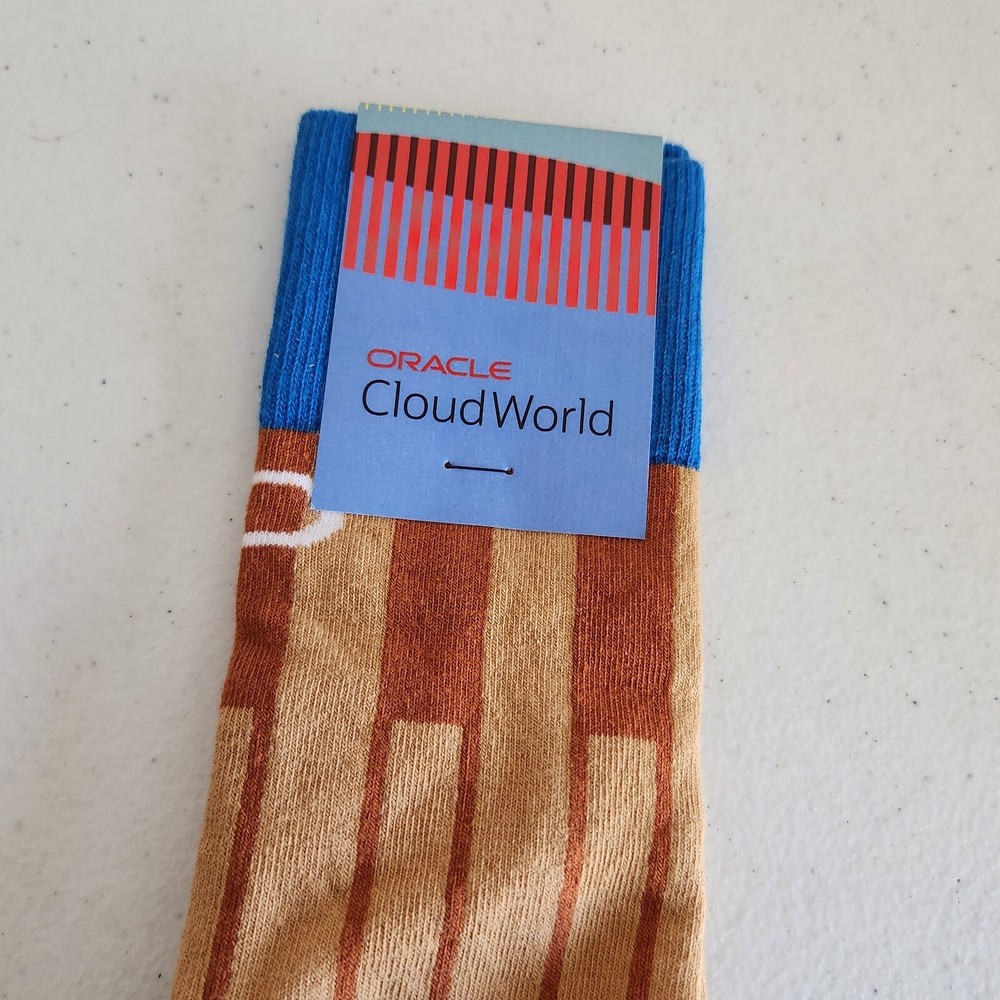 Oracle Cloud World IBM Socks CloudWorld New