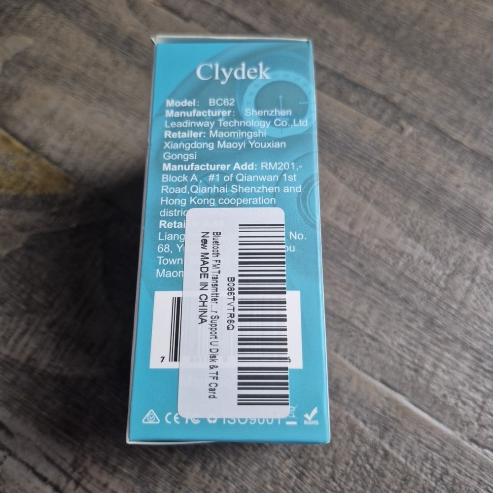 Car Charger Hands Free Calling FM Transmitter LED Display Quick Charger BC62