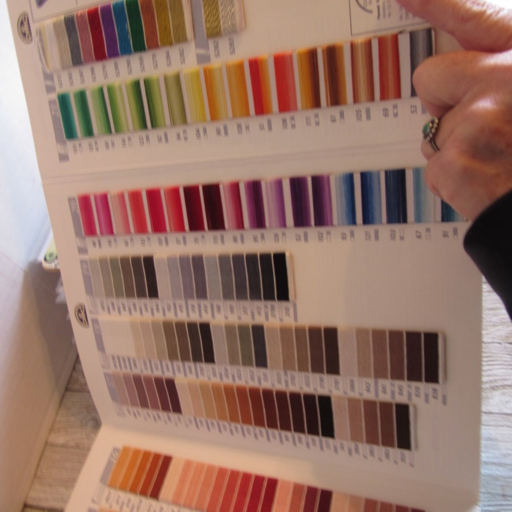 DMC Creative World Pearl Cotton Sample Book