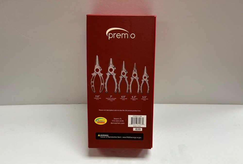 Premo 6.3"Titanium Pliers