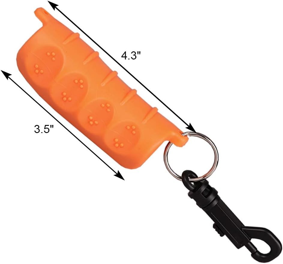 TPR Arrow Puller & Target Remover with Convenient Belt Clip - Orange