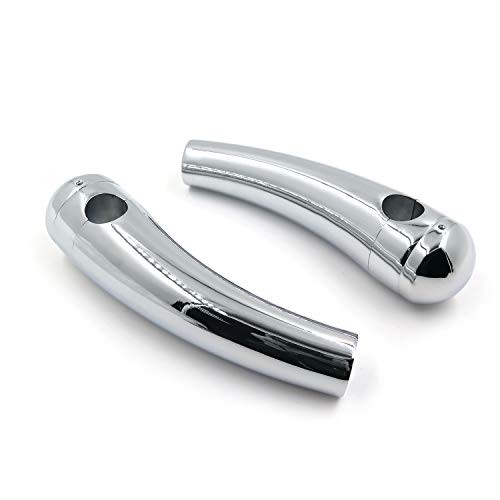 1 Inch Motorcycle Handlebar Pullback Risers, Aluminum Alloy 1" Chrome