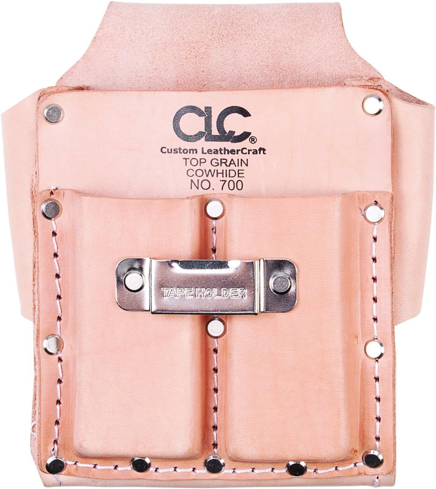 CLC  700 Tool Pouch, Heavy Duty, 5-Pocket, Tan