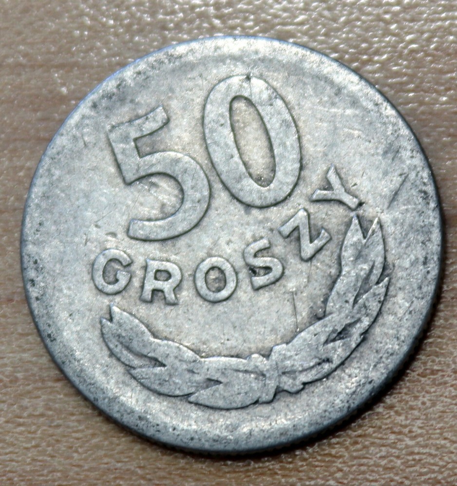 1949 Poland 50 Groszy