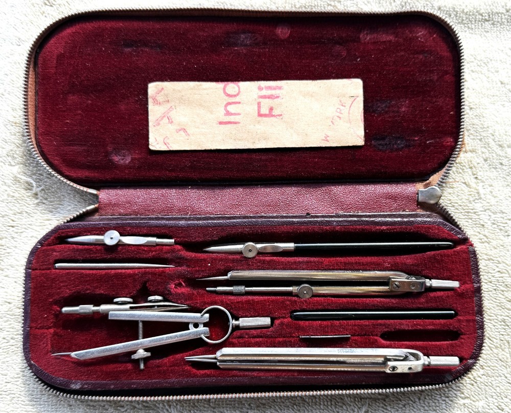 VINTAGE HOFFRITZ DRAFTING SET GERMANY R206/65/US