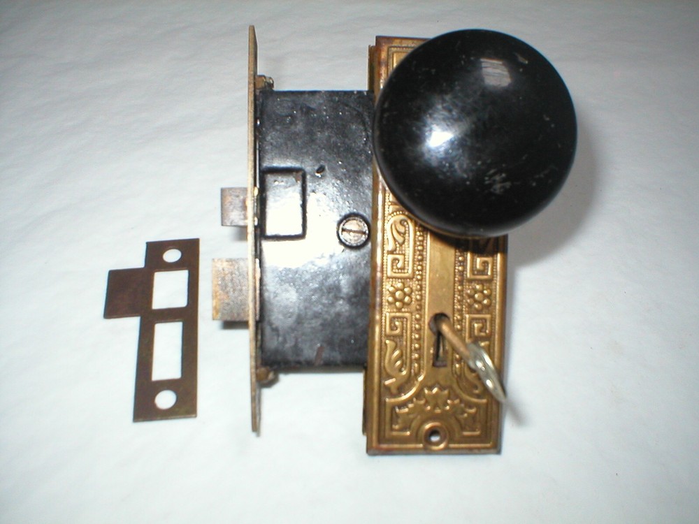 Antique Victorian Era Door Hardware