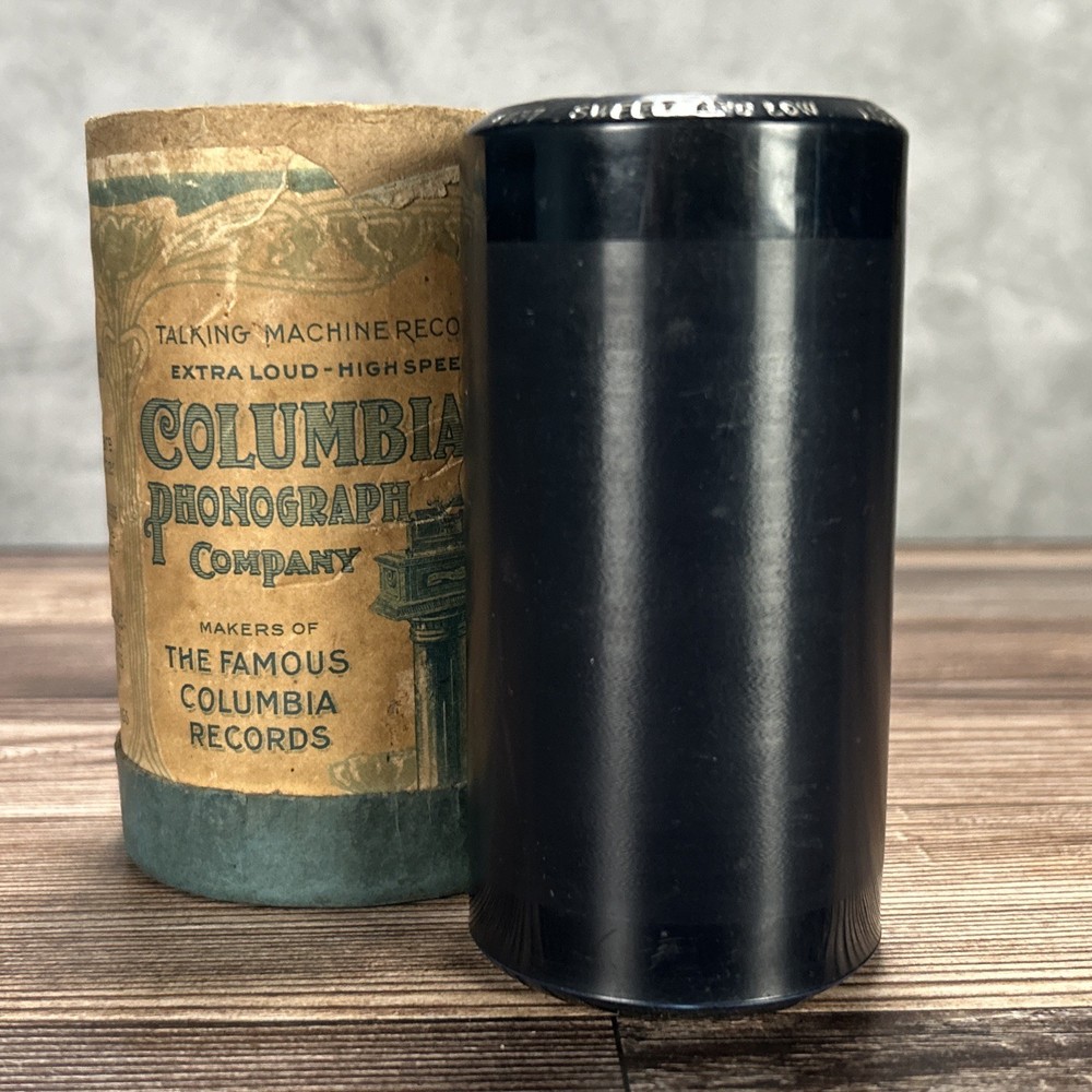 Edison Cylinder Record Sweet And Low 4237 J Levys' Brass Quartet Untested