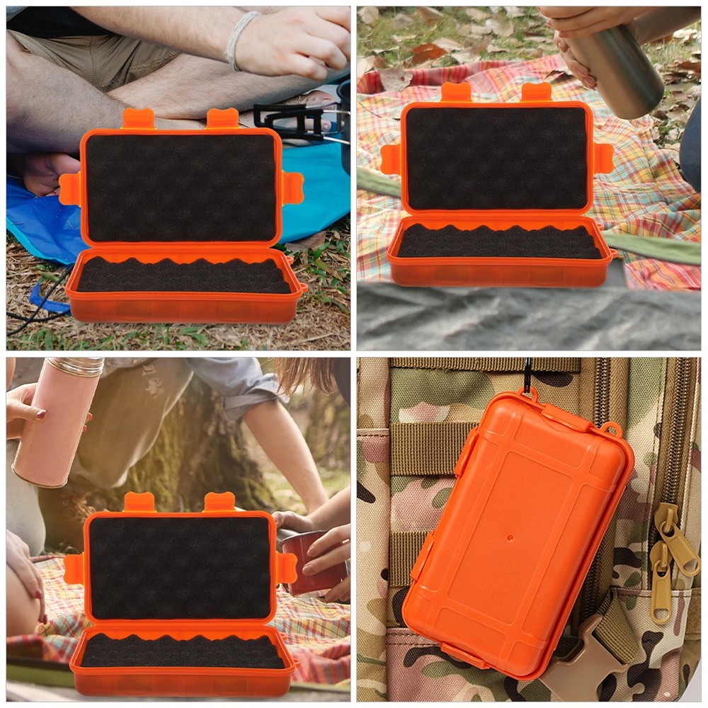 Storage Tool Box Survival Container Outdoor Tools Case Organizer