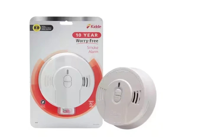 Kidde Smoke Alarm i9010 10-Year Battery Powered Ionization Smoke Detector SEALED