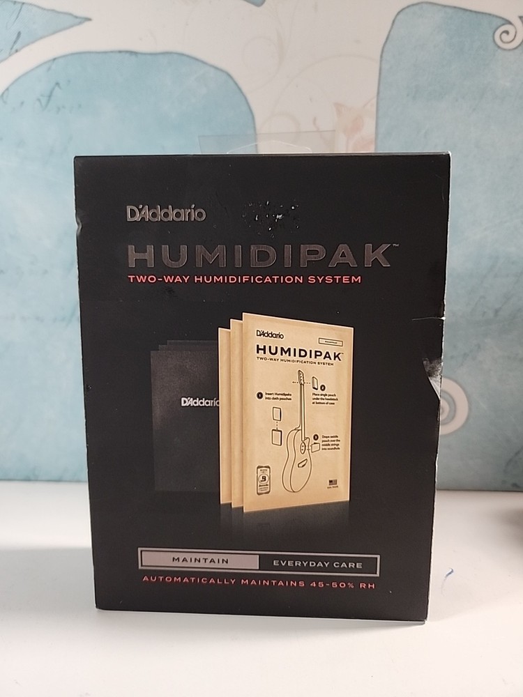 D'Addario Humidipak Two-Way Humidification System