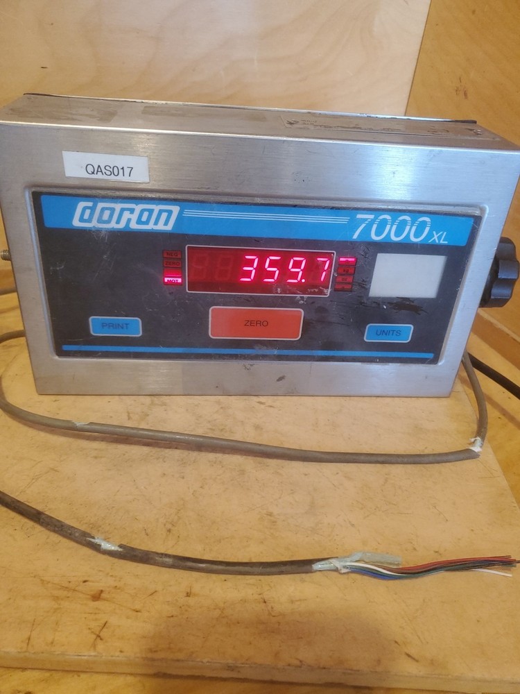 DORAN 7000XLM Scale Indicator Head Only As Pictured