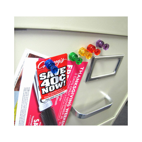 Magnetsource 08013 Push Pin Magnets, 10-Ct. - Quantity 6