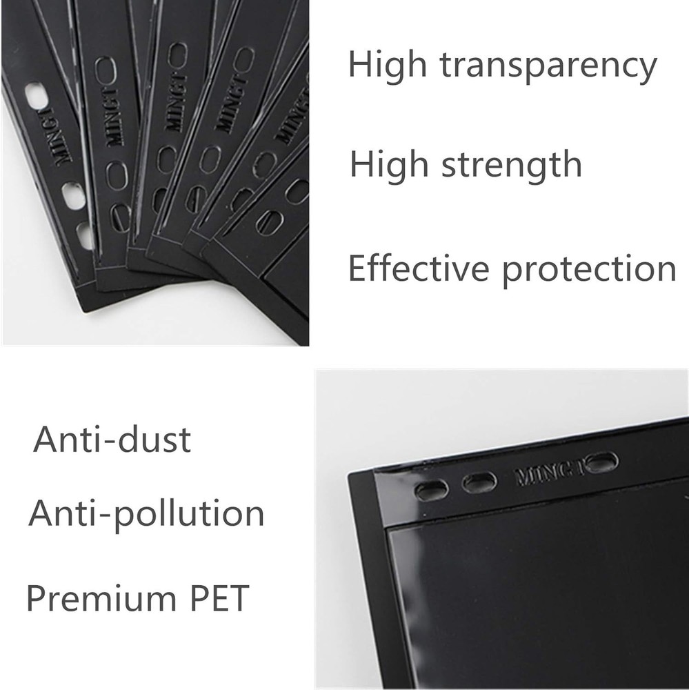 Professional Vario Stamp Album Pages - 10 Sheets, Protect Your Stamps Elegantly