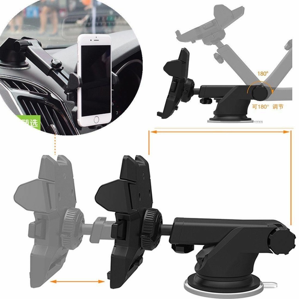 Car Holder Windshield Mount Bracket for Mobile Cell Phone GPS iPhone Samsung