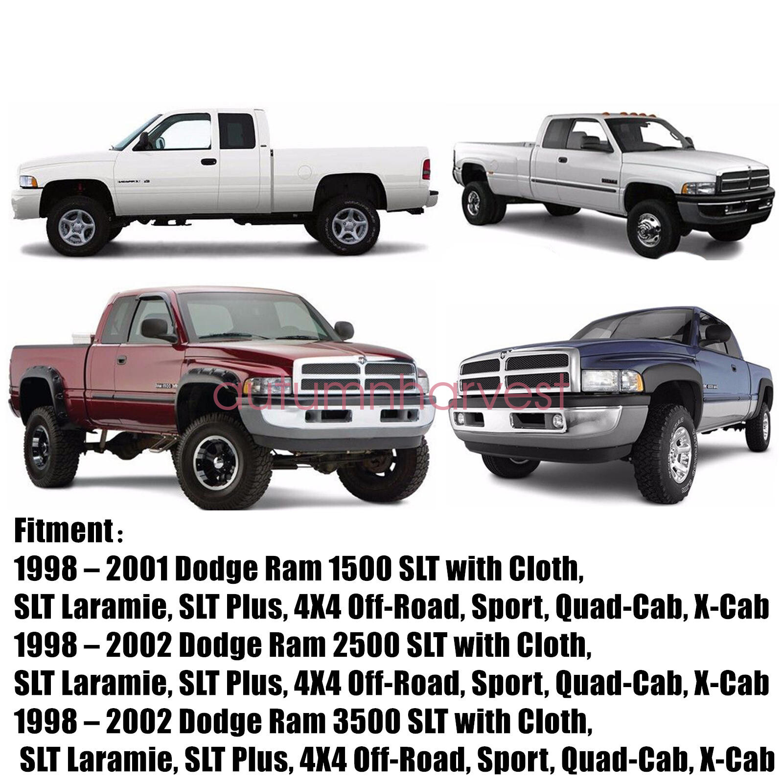 For 1998 1999 2000 2001 2002 Dodge Ram Driver Bottom Seat Cover & Foam Cushion