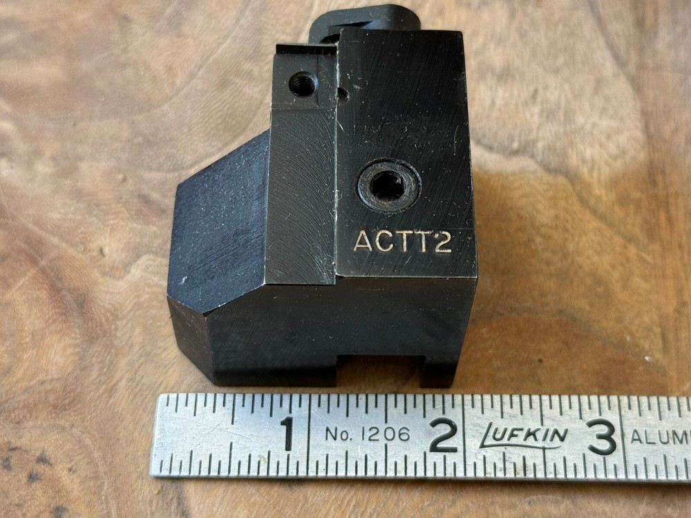 ACCU-SET Roller Backrest Turning Tool ACTT Style With Rectangular Carbide Insert