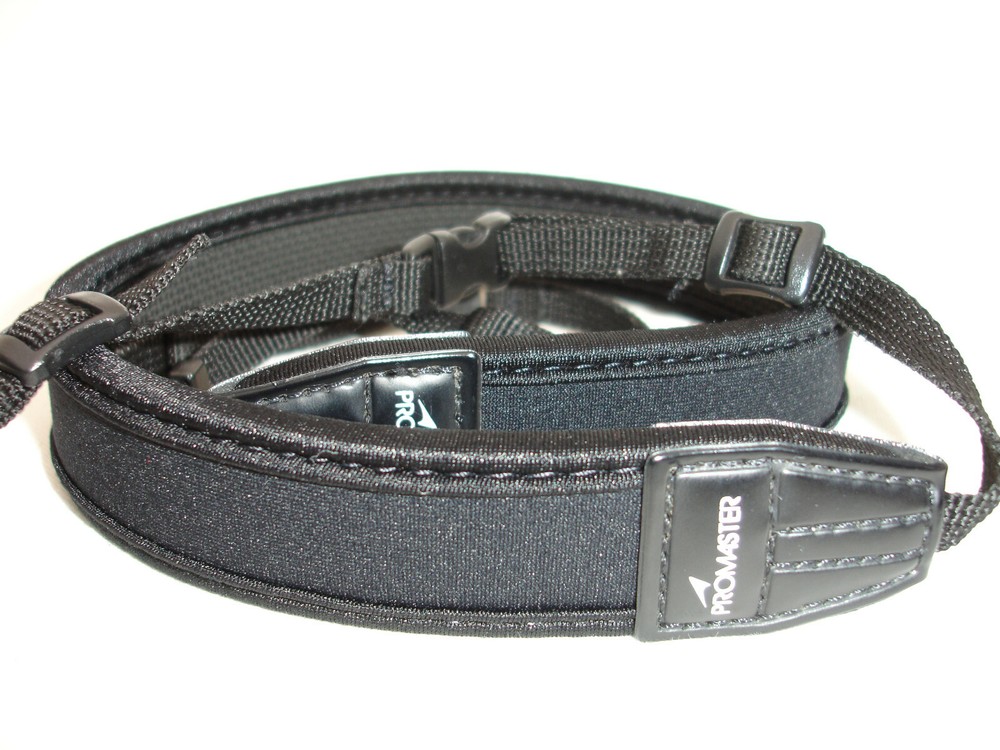 PROMASTER Quick release camera NECK STRAP , Neoprene , Black   #4522