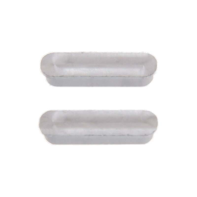 Cosmetic Button Set Volume Up Down for Apple iPad Air 4 Silver Replacement Part