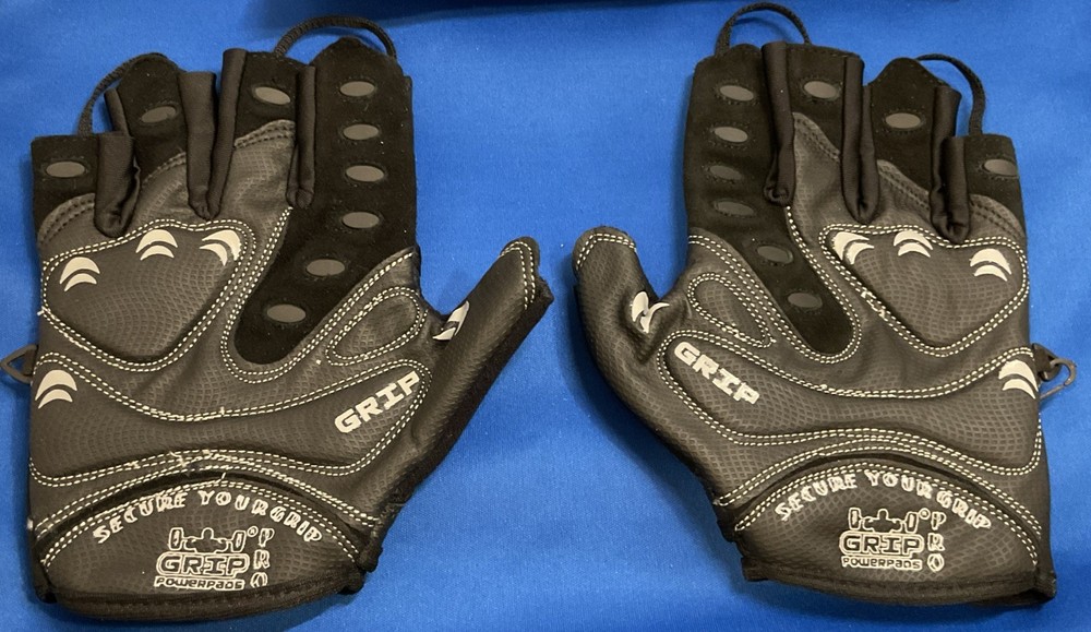 Grip Power Pads Weight Lifting Gloves 2017 Tips Gloves (Medium)