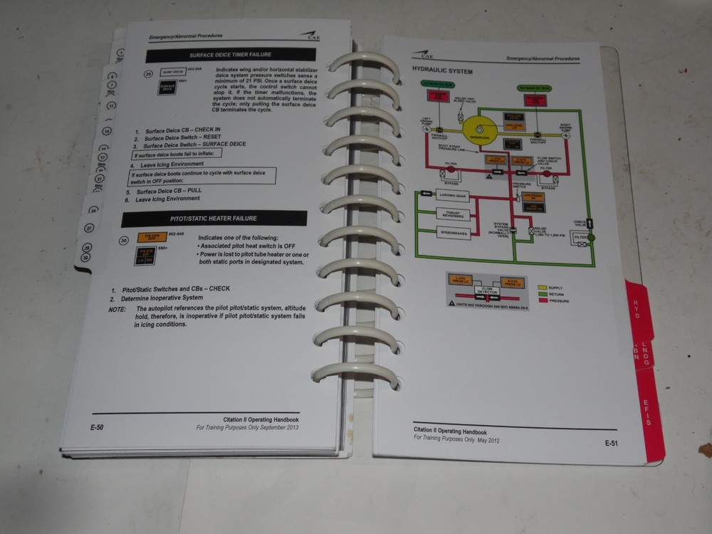 CAE Citation II Operating Handbook 2013
