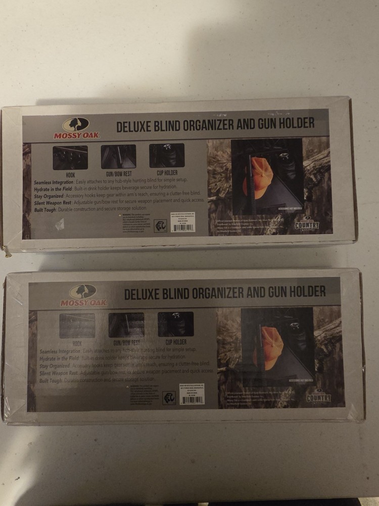 2 Mossy Oak Blind Organizers