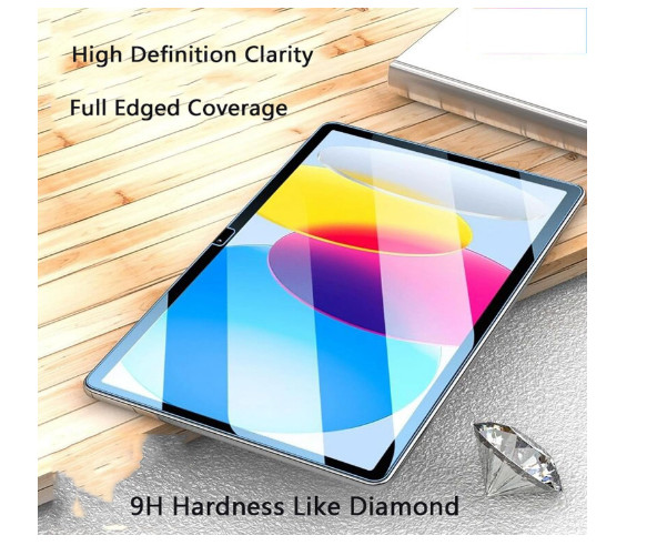 Tikeda Screen Protector For Ipad A16 2025 11th/10th Generation 2022 Clear