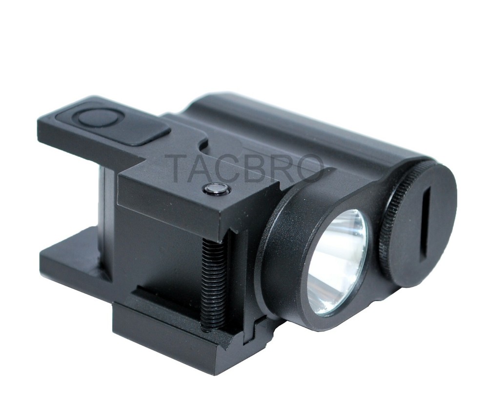 TACBRO® 300 Lumen High Power Micro Flashlight For Sub Compact Pistol!