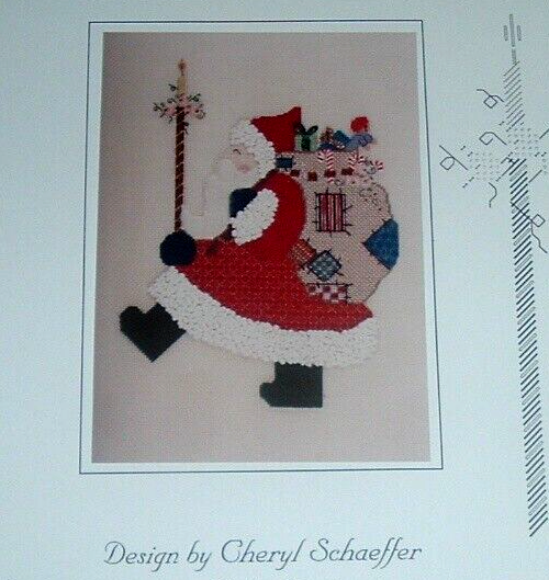 Cheryl Schaeffer "Saint Nicholas" Xmas Santa Needlepoint "Pattern Chart ONLY" WA
