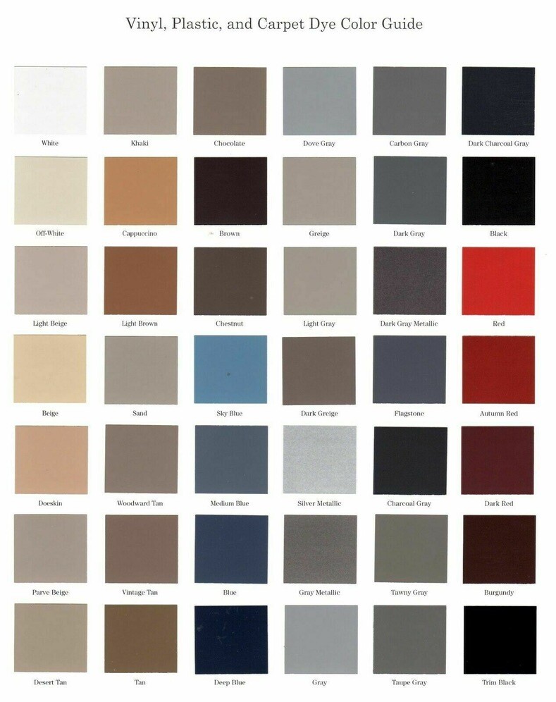 Hi-Tech Vinyl, Plastic & Carpet Dye – Black HT-470 (6 Pack) ***Free Shipping***